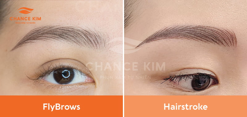 Công nghệ tạo sợi tự nhiên FlyBrows và Hairstroke