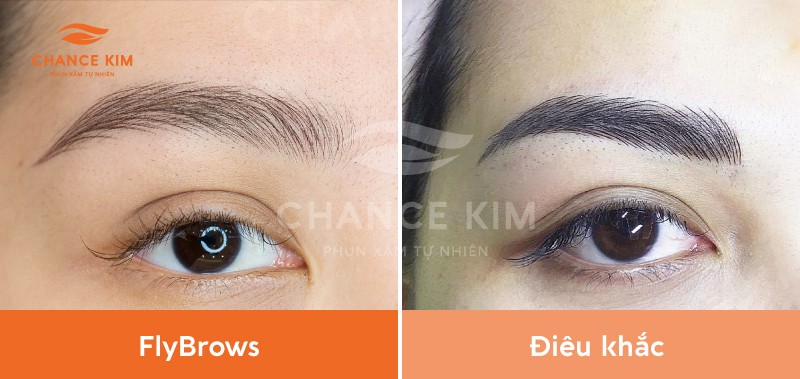 Điêu khắc lông mày và Flybrows