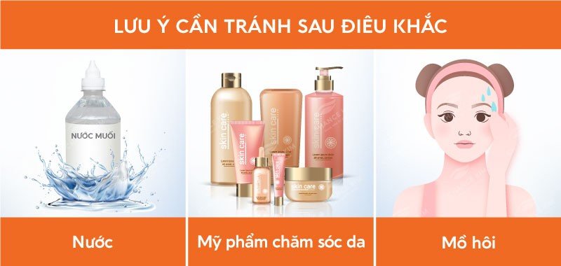 Lưu ý quan trọng cần tránh sau khi điêu khắc chân mày