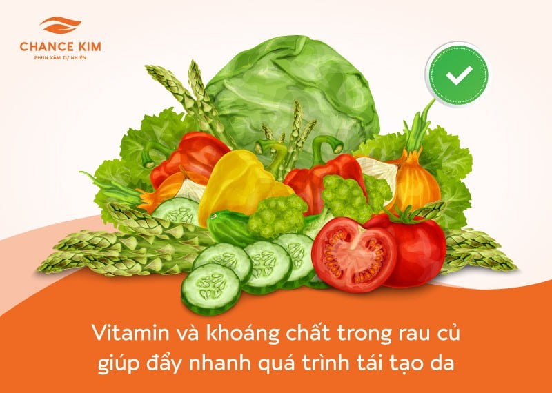 Chế độ ăn hợp lý giúp môi nhanh phục hồi và lên màu đẹp