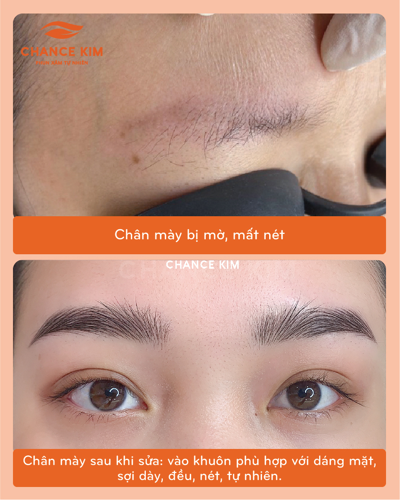 Sửa lông mày bị hỏng bằng tạo sợi FlyBrows 