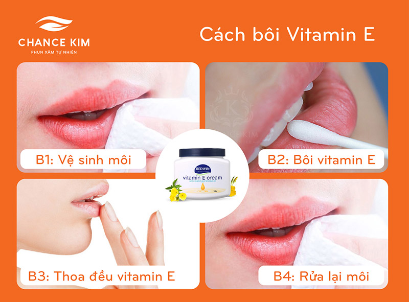 Vitamin E giúp trị thâm môi như thế nào?