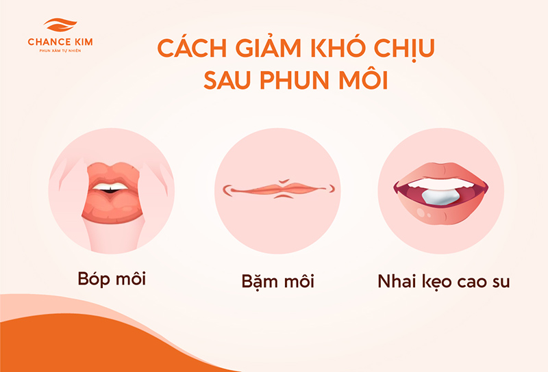 Gợi ý 3 cách giảm khó chịu sau phun môi mà chị em có thể áp dụng