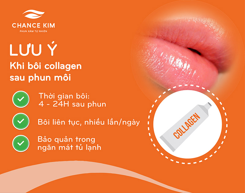 Gợi ý một số lưu ý cần biết khi bôi collagen cho môi