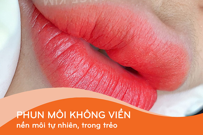 Phun môi không viền mang tới nhiều ưu điểm làm đẹp cho chị em